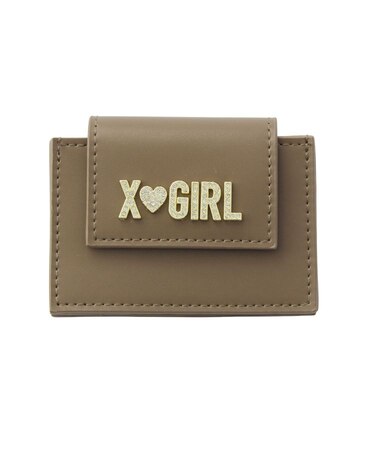 RHINESTONE LABEL CARD CASE