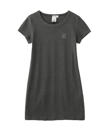 FADED I LOVE XG LOGO ONE POINT DRESS