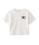 CHENILLE EMBROIDERED LOGO MARK BABY TEE