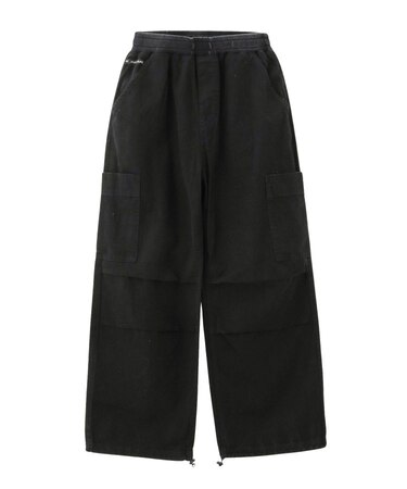 WAIST RIB EASY PANTS