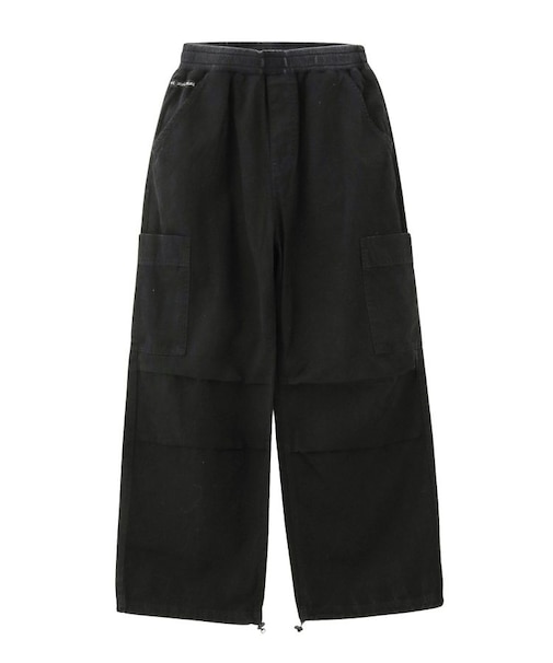 WAIST RIB EASY PANTS