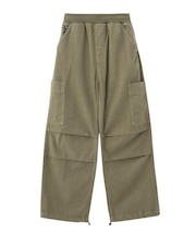 WAIST RIB EASY PANTS