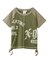 PANELED GRAPHIC RAGLAN BABY TEE