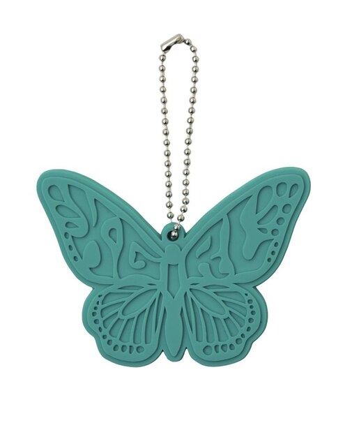 BUTTERFLY RUBBER KEYCHARM
