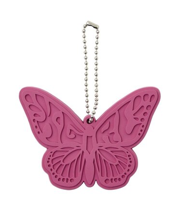 BUTTERFLY RUBBER KEYCHARM