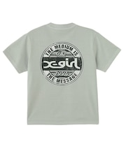 PIGMENT DISTRESSED CIRCLE LOGO S/S TEE