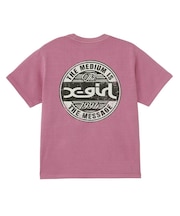 PIGMENT DISTRESSED CIRCLE LOGO S/S TEE