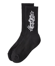 FLYING STARS LOGO RIB SOCKS