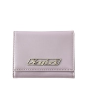 LOGO PLATE MINI WALLET