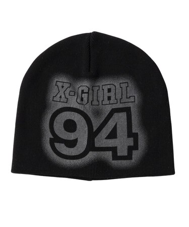 DOTTED NUMBERING BEANIE