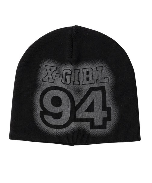 DOTTED NUMBERING BEANIE