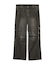 SIDE VENTILATION FLARE DENIM PANTS