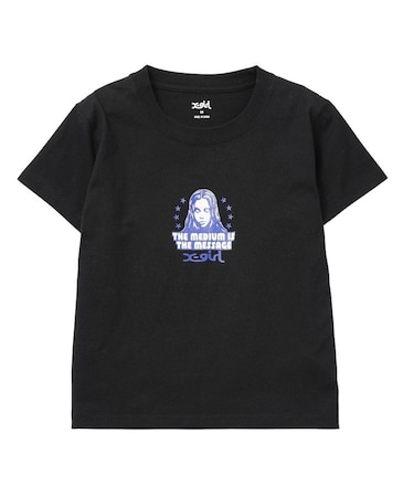 STAR AND FACE S/S BABY TEE