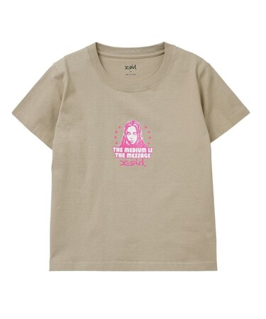 STAR AND FACE S/S BABY TEE