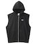 DISTRESSED CIRCLE LOGO ZIP UP SWEAT VEST