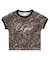 LEOPARD S/S RINGER BABY TEE