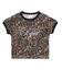 LEOPARD S/S RINGER BABY TEE
