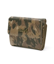 MILLS LOGO FAUX LEATHER MINI WALLET