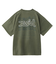 OVER PRINT MILLS LOGO S/S BIG TEE DRESS