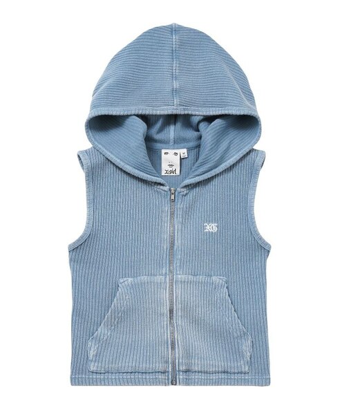 FADED ZIP UP HOODIE