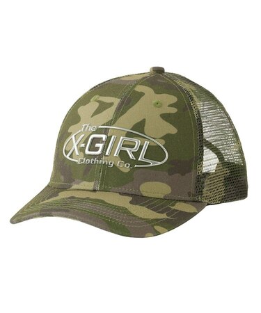 METALLIC LOGO 6PANEL MESH CAP