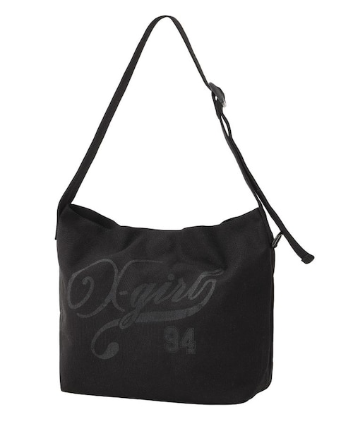 LOGO AND NUMBER MESSENGER BAG｜エックスガールの通販｜&mall