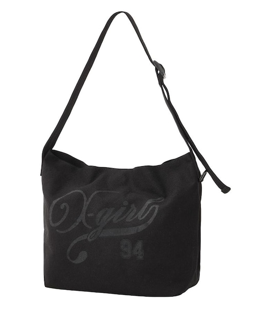 LOGO AND NUMBER MESSENGER BAG