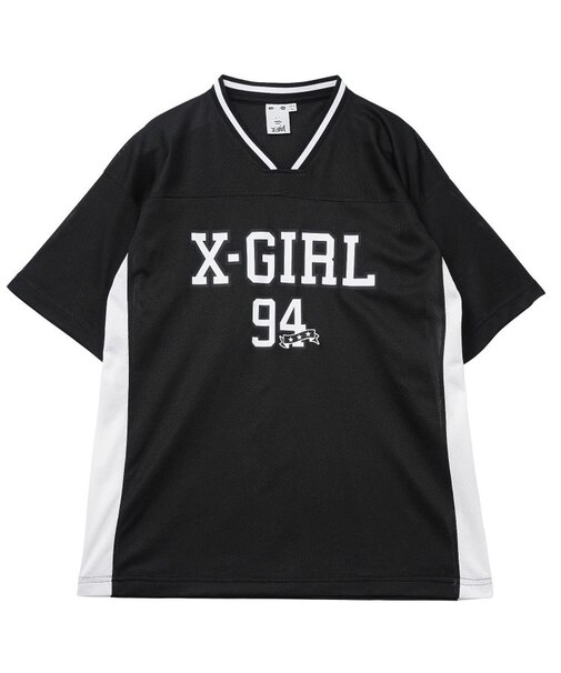 FOOTBALL MESH TEE DRESS