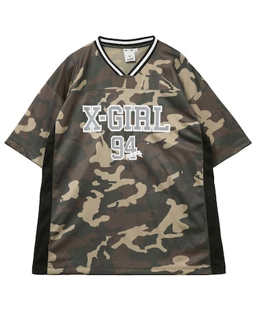 FOOTBALL MESH TEE DRESS