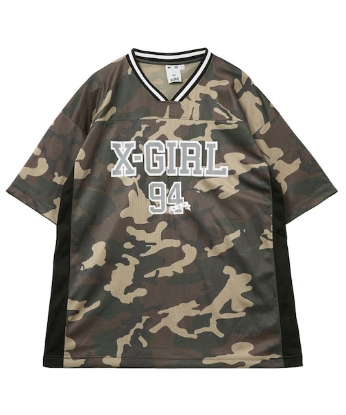 FOOTBALL MESH TEE DRESS