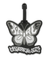 BUTTERFLY LUGGAGE TAG