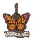 BUTTERFLY LUGGAGE TAG