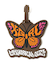 BUTTERFLY LUGGAGE TAG