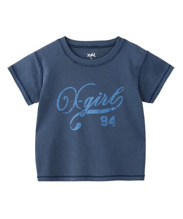 LOGO AND NUMBER S/S BABY TEE