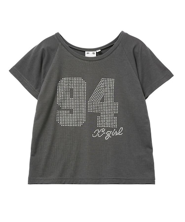 RHINESTONE NUMBERING BABY TEE