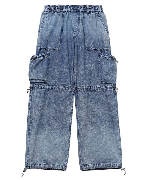 TRACK DENIM PANTS