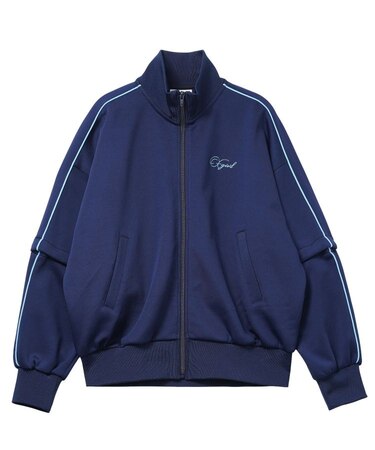 PENCIL SCRIPT LOGO 2WAY TRACK JACKET