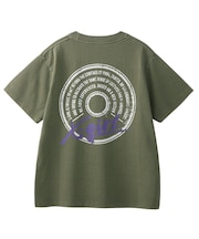 PIGMENT DYED CIRCLE TEXT LOGO S/S TEE