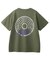 PIGMENT DYED CIRCLE TEXT LOGO S/S TEE