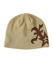 XG STAR LOGO JACQUARD BEANIE