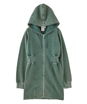 DUSTY ZIP UP SWEAT HOODIE DRESS