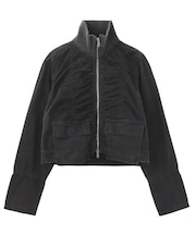 SHIRRING SHIRT JACKET