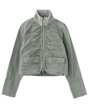 SHIRRING SHIRT JACKET