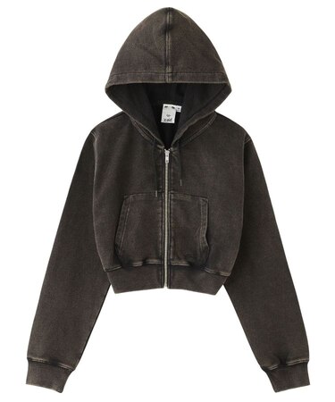 DUSTY COMPACT ZIP UP SWEAT HOODIE