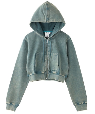 DUSTY COMPACT ZIP UP SWEAT HOODIE