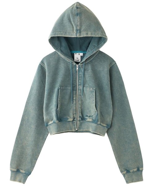 DUSTY COMPACT ZIP UP SWEAT HOODIE