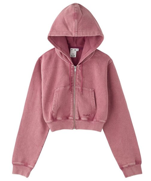 DUSTY COMPACT ZIP UP SWEAT HOODIE
