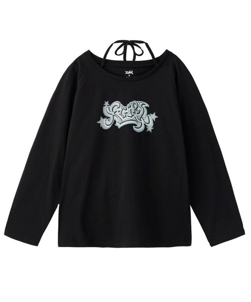 STAR LOGO HALTERNECK L/S TEE