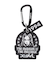 STAR AND FACE PATCH KEY CHARM