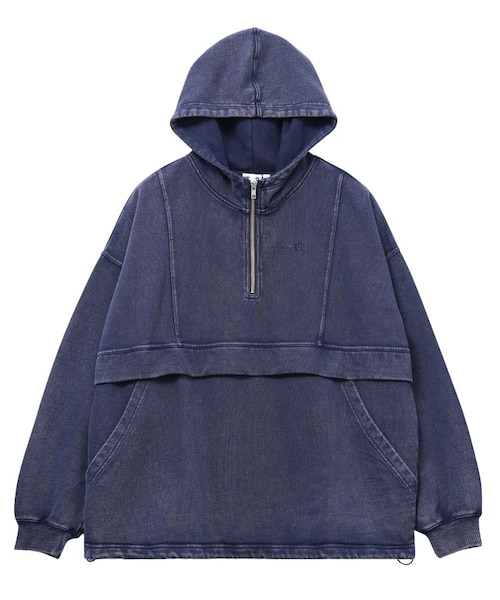 FADED SWEAT ANORAK PARKA｜エックスガールの通販｜&mall